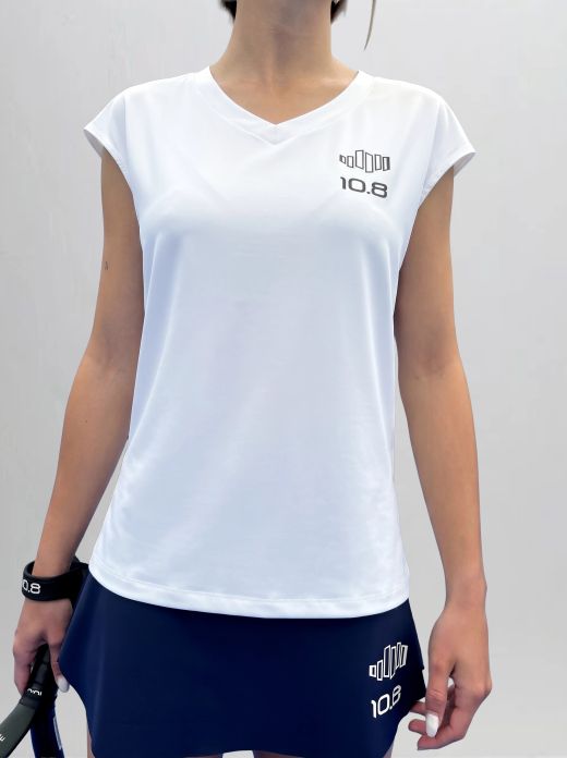 10.8 Core V T-Shirt White