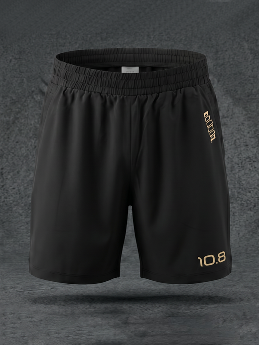 10.8 Court Short Black