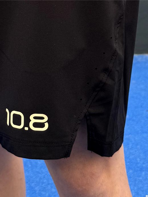 10.8 Court Short Black